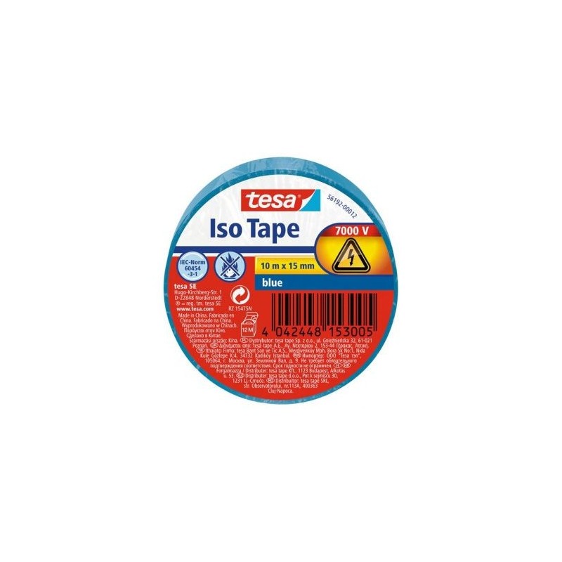 Tesa Isolation électrique bleu 10mx15mm