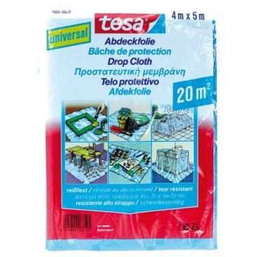 Tesa Bâche de protection universelle 20m2