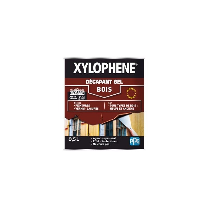 Xylophene Xylophène décapant gel bois 0.5l