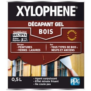 Xylophene Xylophène décapant gel bois 0.5l