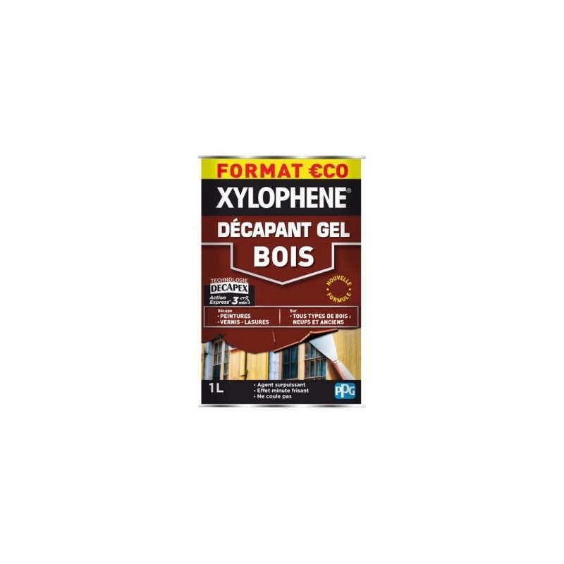 Xylophene Xylophène décapant gel bois 1l