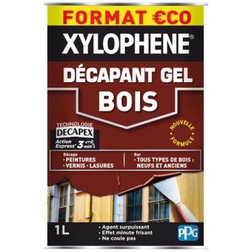Xylophene Xylophène décapant gel bois 1l