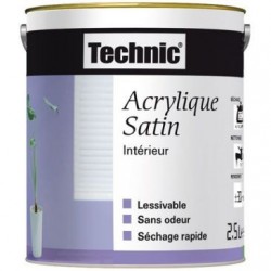 Technic Technic acrylique satin 2.5l rouge brique - Image 3