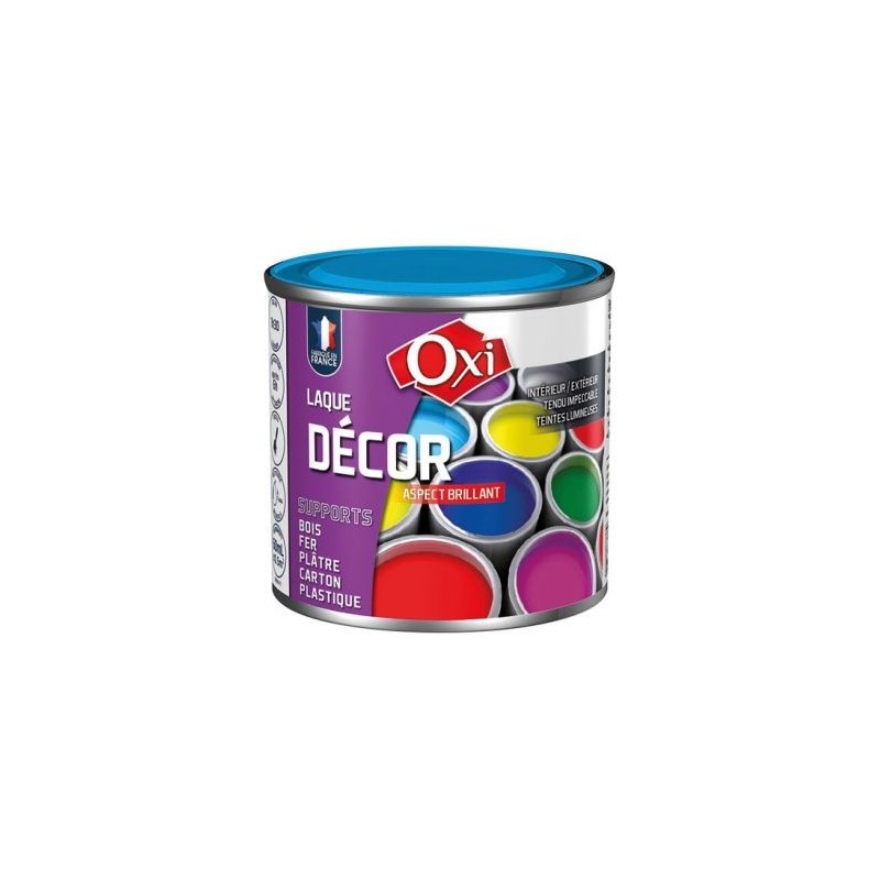 OXI Laque décor 60ml bleu breton