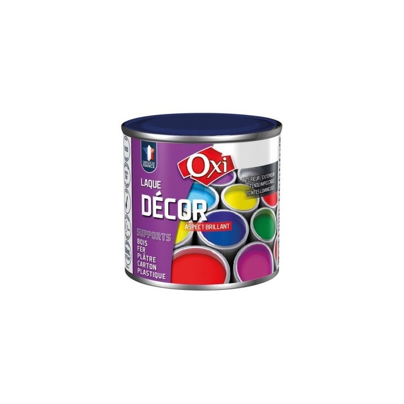 OXI Laque décor 60ml bleu nuit