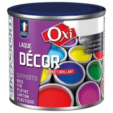 OXI Laque décor 60ml bleu nuit