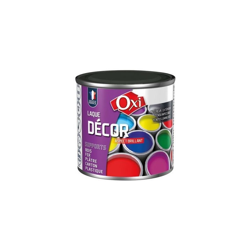 OXI Laque décor 60ml carbone