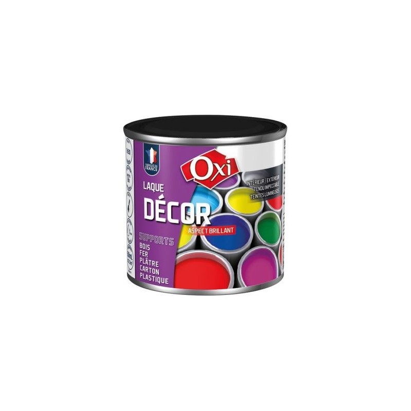 OXI Laque décor 60ml noir