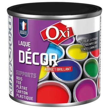 OXI Laque décor 60ml noir