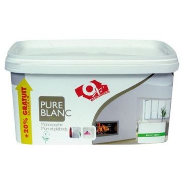 OXI Monocouche pure blanc satin 3l acrylsat3
