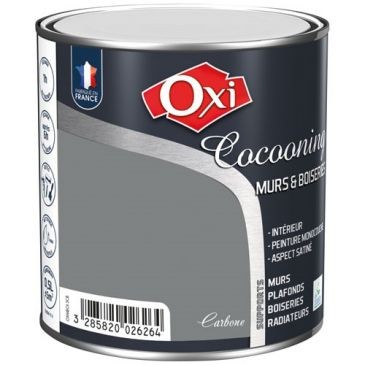OXI Murs bois satin carbone 0.5l