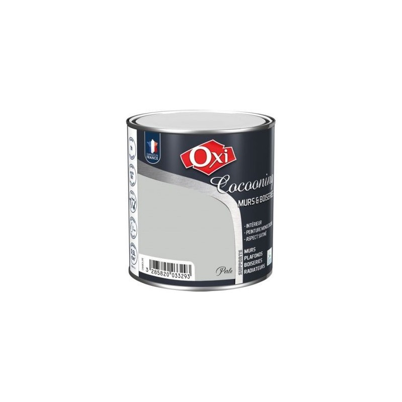 OXI Murs bois satin perle 0.5l