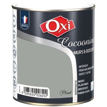 OXI Murs bois satin plomb 2.5l