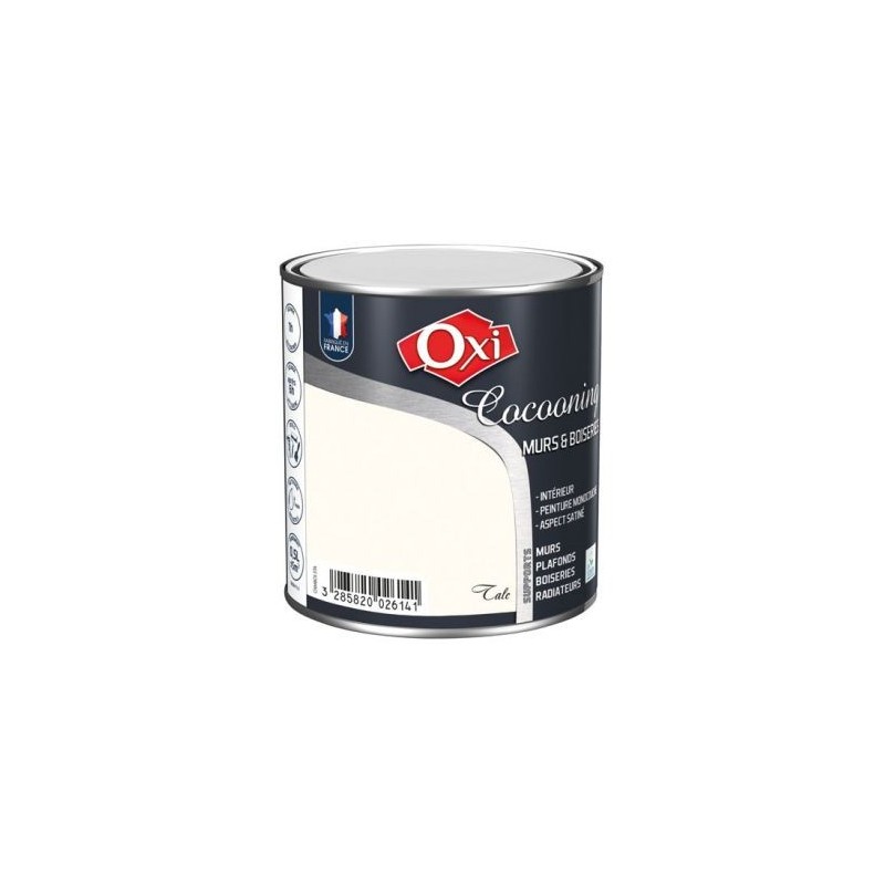OXI Murs bois satin talc 0.5l