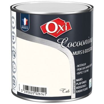 OXI Murs bois satin talc 0.5l