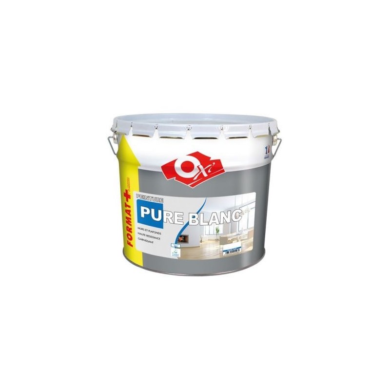 OXI Peinture blanc pur acryl.mat 10l