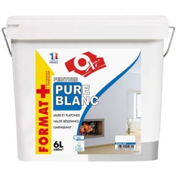 OXI Peinture blanc pur acryl.mat 6l