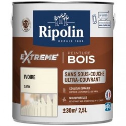 Ripolin Rip protection extrême bois satin 2.5l ivoire - Image 3
