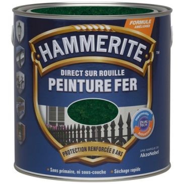 Julien Hammerite fer martelé 0.25l vert épicea