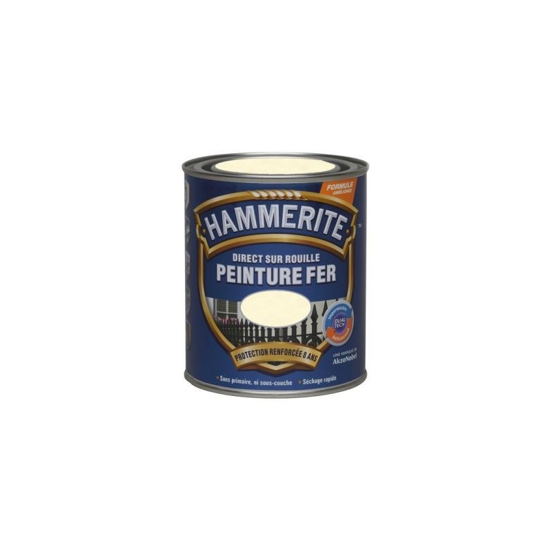 Julien Hammerite fer martelé 0.75l blanc 070711
