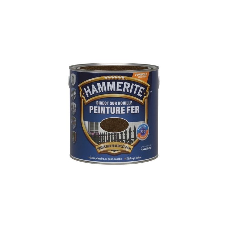 Julien Hammerite fer martelé 0.75l chataigne