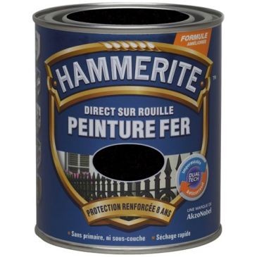 Julien Hammerite fer martelé 0.75l noir 070710
