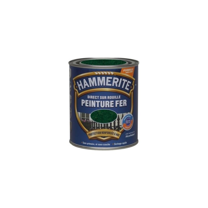 Julien Hammerite fer martelé 0.75l vert épicea