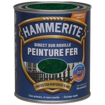 Julien Hammerite fer martelé 0.75l vert épicea