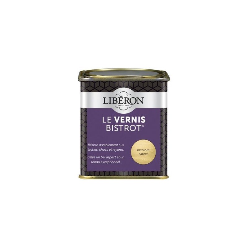 Liberon Vernis bistrot satin incolore 25 cl liberon