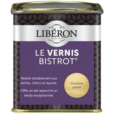 Liberon Vernis bistrot satin incolore 25 cl liberon