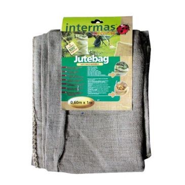 NORTENE Sacs naturels Jutebag lot de 3