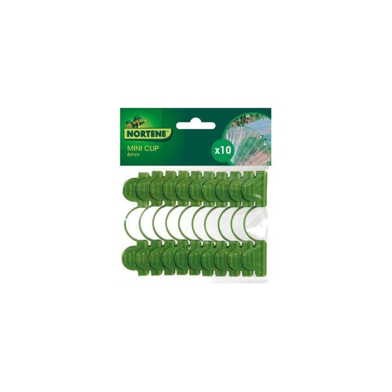 NORTENE Clip de fixation pour arceaux 6mm x10