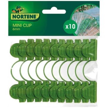 NORTENE Clip de fixation pour arceaux 6mm x10