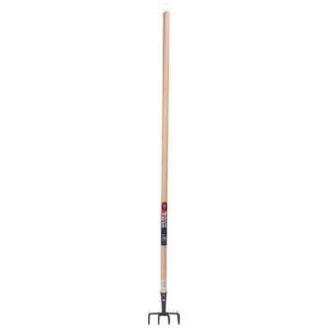 Spear & Jackson Croc léger à douille 4 dents 15cm manche 130cm