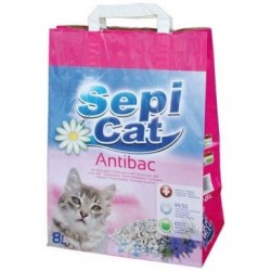 SEPICAT Litière chat sepicat parfumée + antibactérien 8l - Image 3