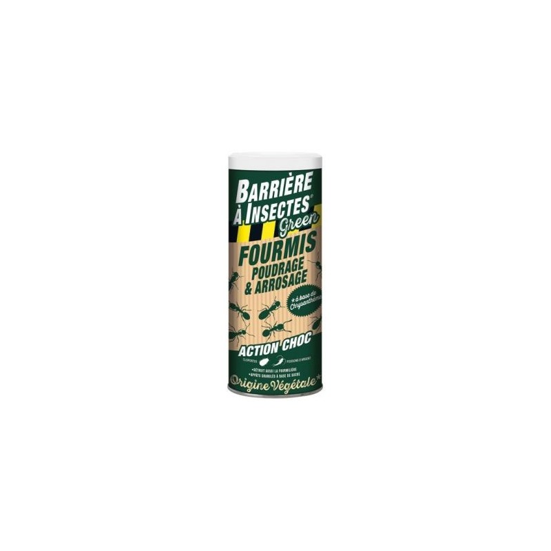 BARRIÈRE À INSECTES Anti fourmis poudrage pyrèthre végétal 300g /nc