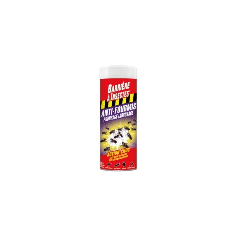 BARRIÈRE À INSECTES Anti fourmis poudrage arosage 500g /nc