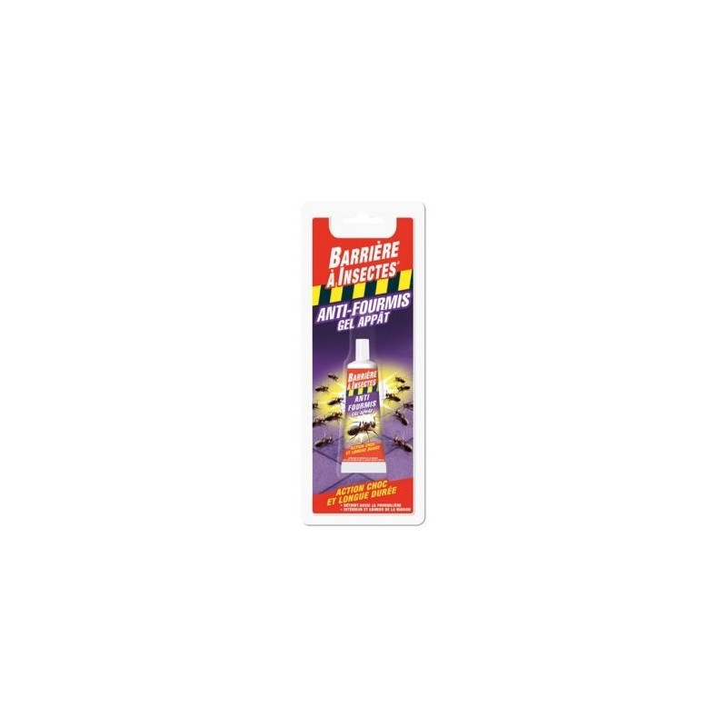 BARRIÈRE À INSECTES Antifourmis gel appât tube 30g /nc