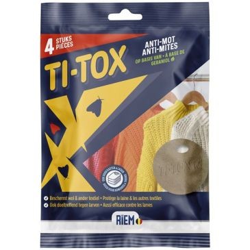 Riem Titox antimites geraniol 4 crochets