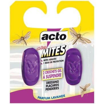Acto Acto crochet spécial mites textile x 2