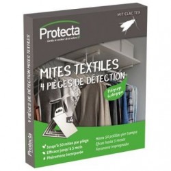 Protecta Mit'clac antimite textile 4 pieges - Image 3