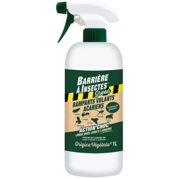 BARRIÈRE À INSECTES Insectes rampants volants acariens prêt à l'emploi 1l /nc