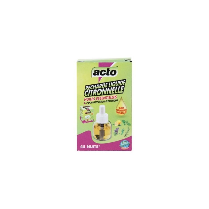 Acto Acto recharge liquide diffuseur citronnelle 22.5ml