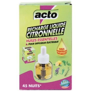 Acto Acto recharge liquide diffuseur citronnelle 22.5ml