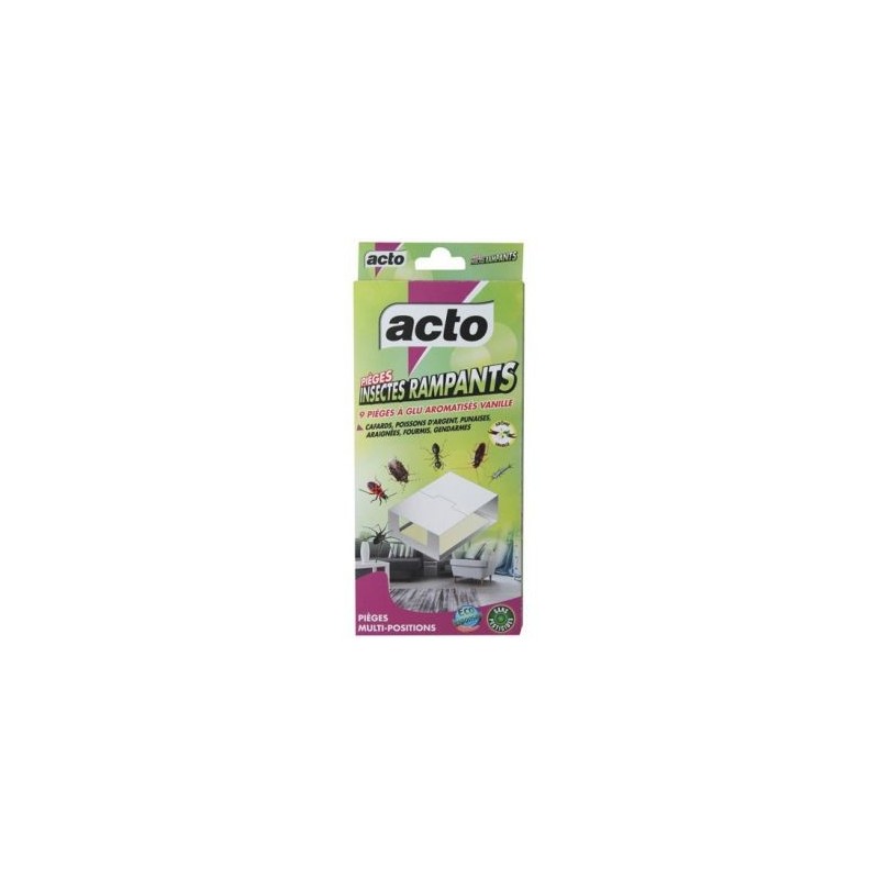 Acto Acto rampant pièges a glu aromatisés vanille