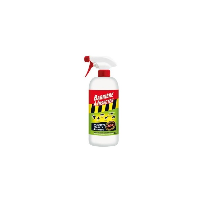 BARRIÈRE À INSECTES Insecticide rampants volants acariens prêt à l'emploi 1l /nc