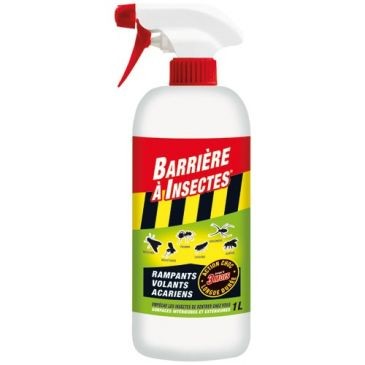 BARRIÈRE À INSECTES Insecticide rampants volants acariens prêt à l'emploi 1l /nc