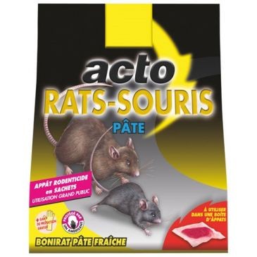 Acto Acto pate rats souris 150g