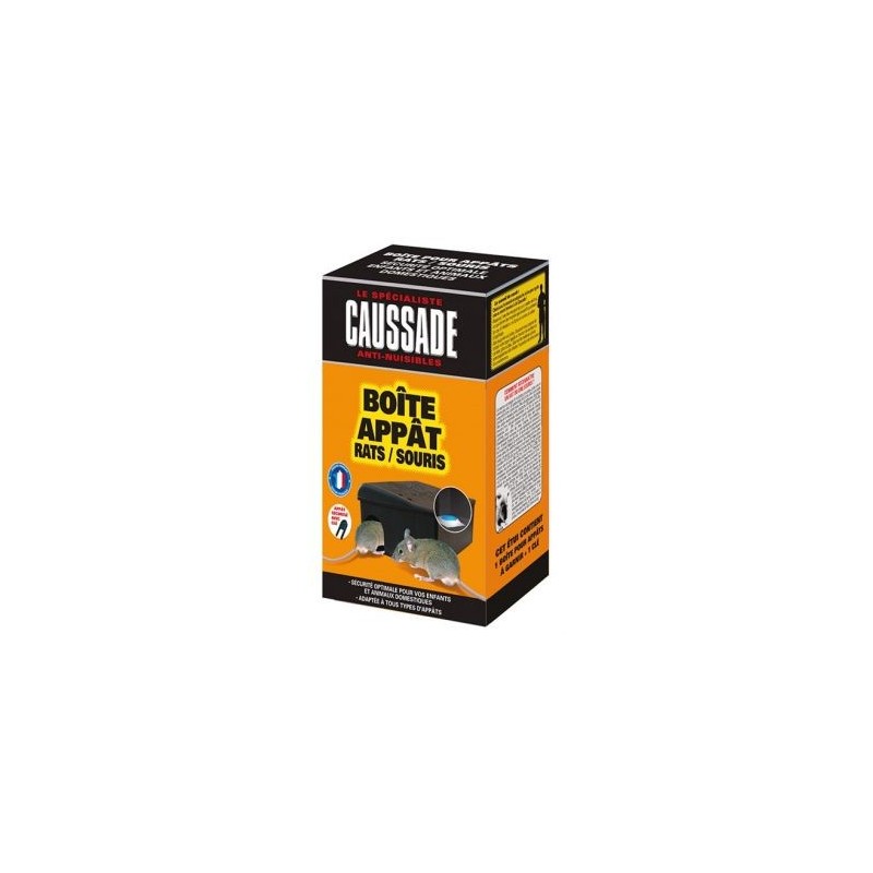 Caussade Rat boite appât clé /nc
