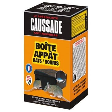 Caussade Rat boite appât clé /nc